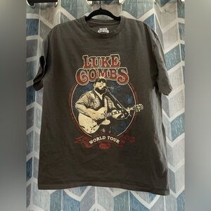 Luke Combs Shirt Mens L World Tour 2023 Concert Tour Graphic Tee Country Music